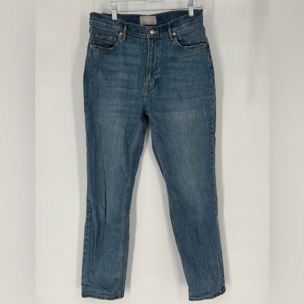 EVERLANE THE‎ ORIGINAL CHEEKY JEANS, ORGANIC COTTON STRAIGHT LEG, CLASSIC